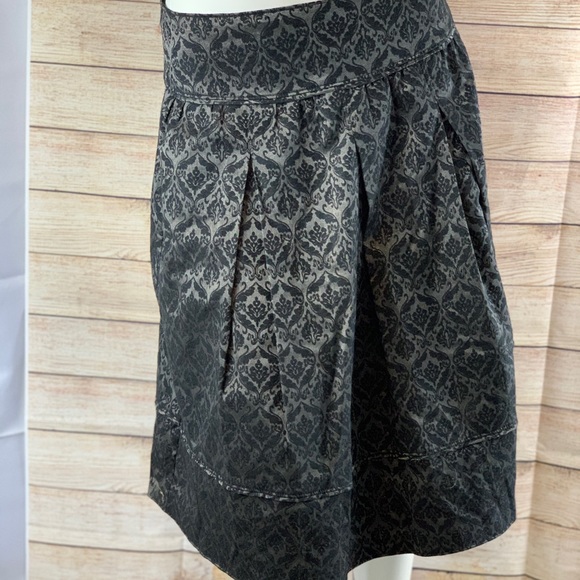 Chenault Black Floral Skirt - Picture 2 of 5